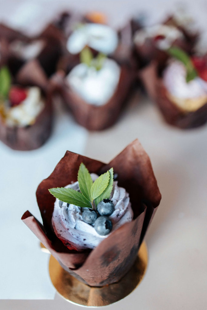 VEGAN_ CHOCOLATE MUFFINS WITH BLUEBERRIES